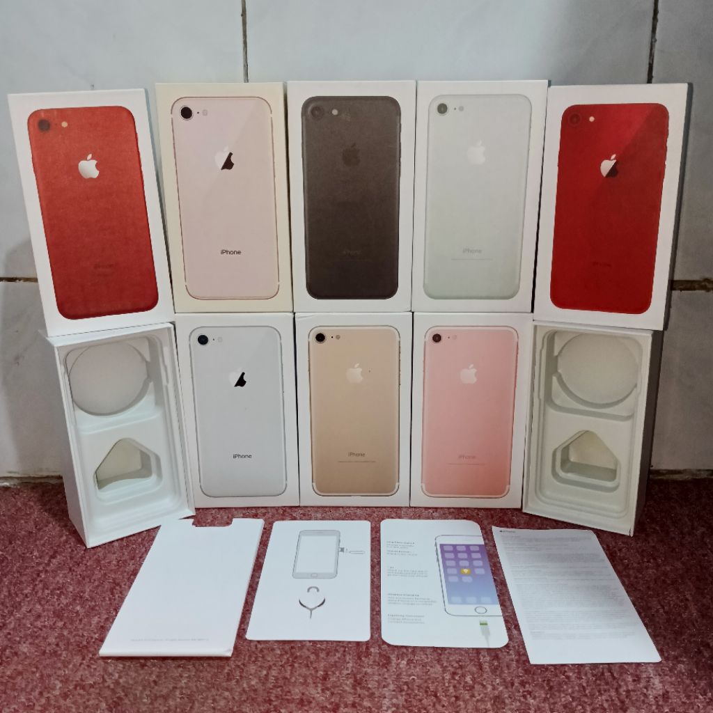 BOX/DUS/KOTAK HP IPHONE 8/8 PLUS ORIGINAL ASLI