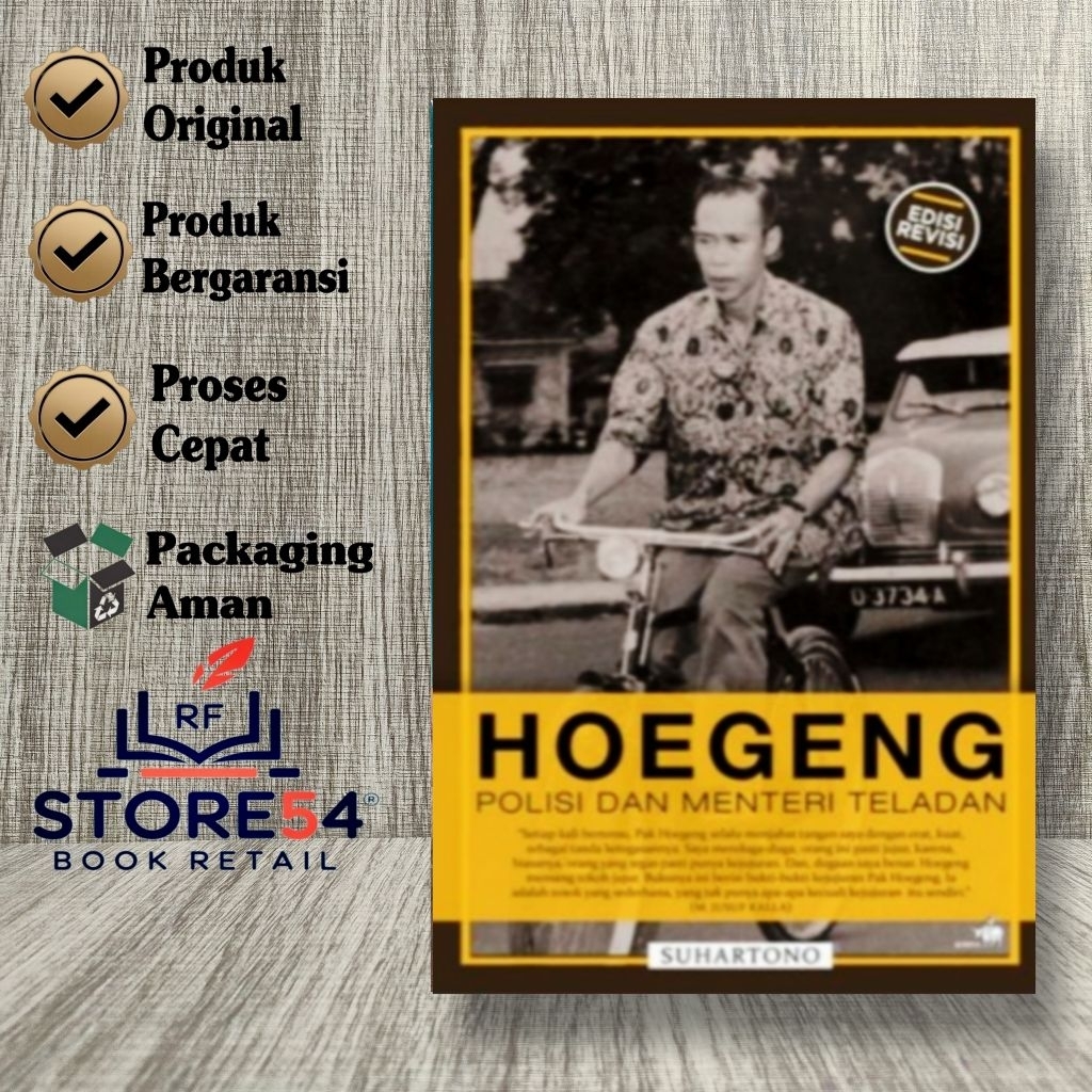 Buku HOEGENG Polisi dan Menteri Teladan