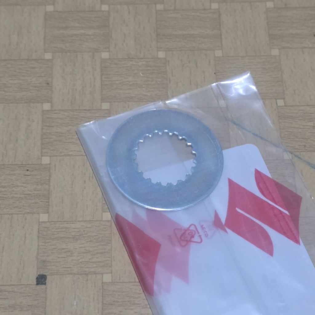 RING PLAT PENGUNCI MUR GEAR GIR DEPAN SUZUKI THUNDER125 SGP