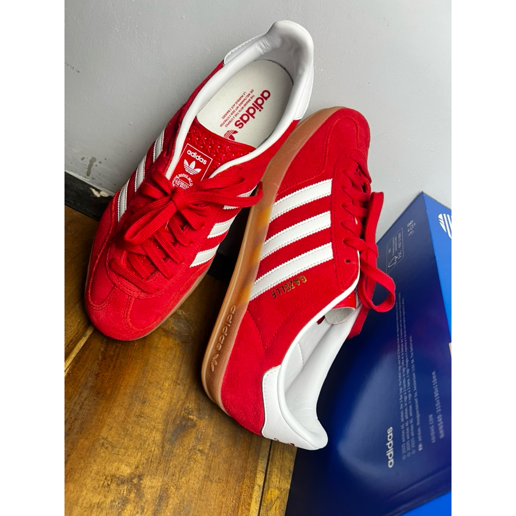Adidas Originals Gazelle Indoor Red White