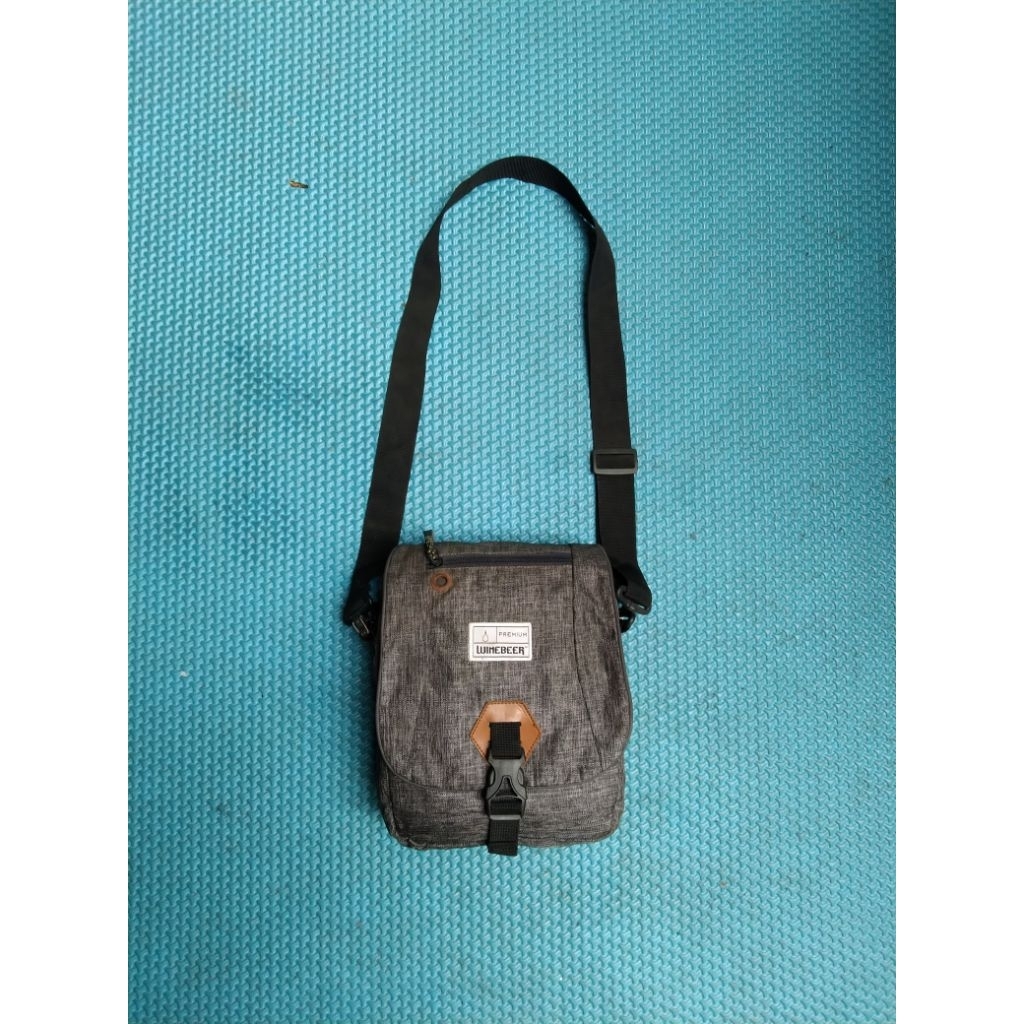Slingbag/Tas Harian Daily/Tas Pria cowok/Tas Hp Hape Second Brand WINEBEER