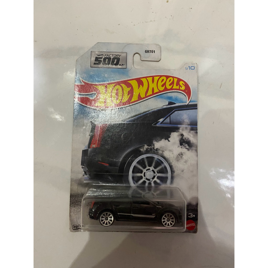 hot wheels cadillac cts v factory 500 h.p.
