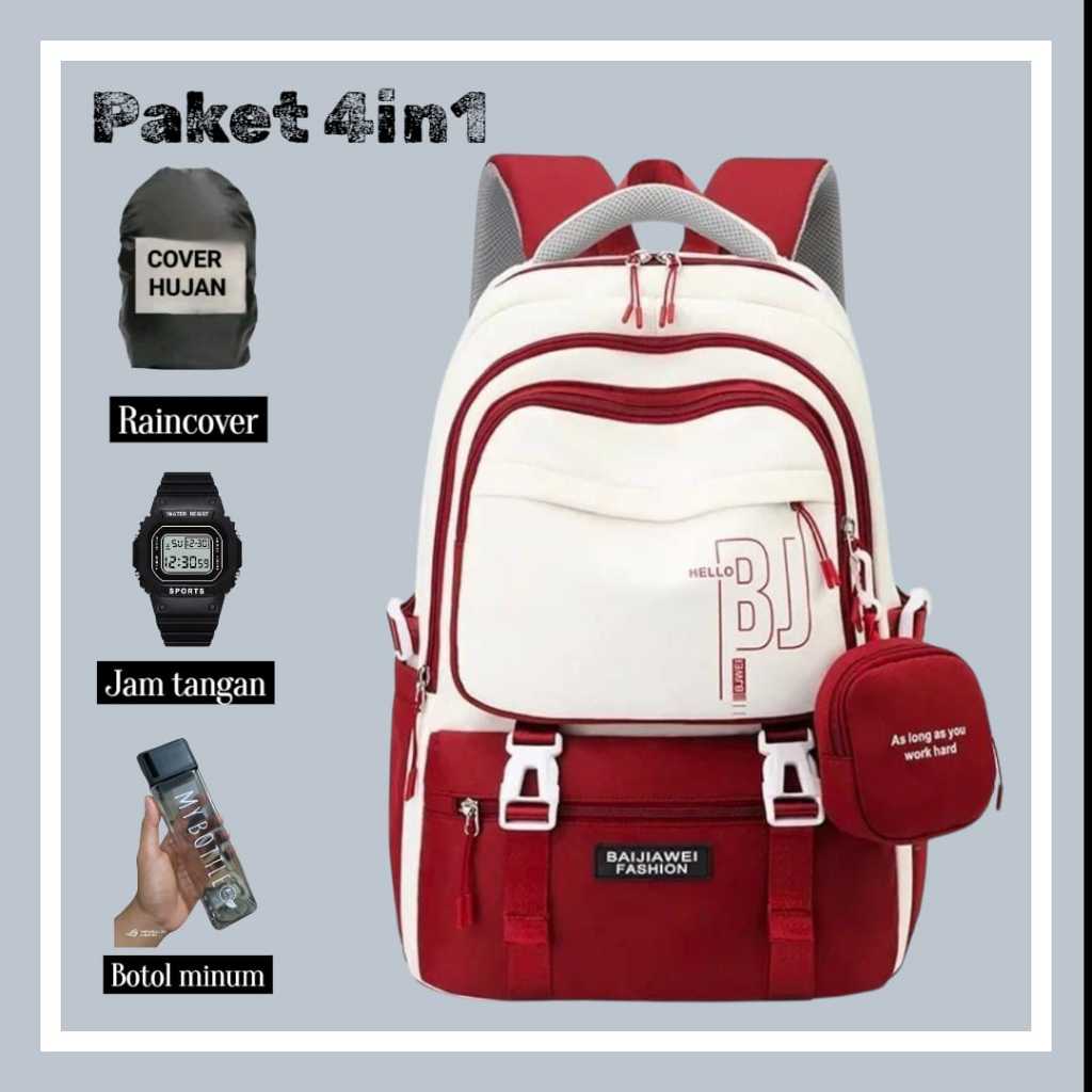 New Tas Ransel Anak Sekolah SD SMP SMA Tas Ransel anak perempuan bj fashion