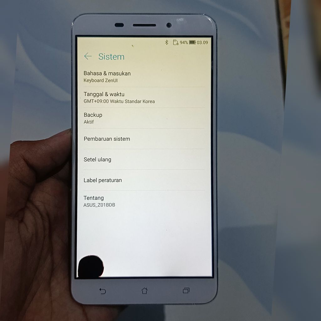 LCD Plus Frame Asus 3 Laser ZC551KL Z01BDB ori copotan hp