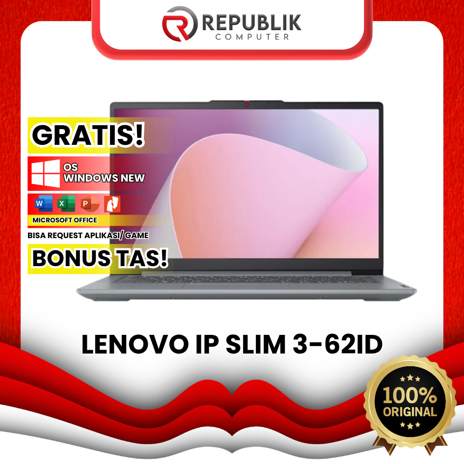 LENOVO IP SLIM 3 INTEL N100 PROCESSOR FREE OHS