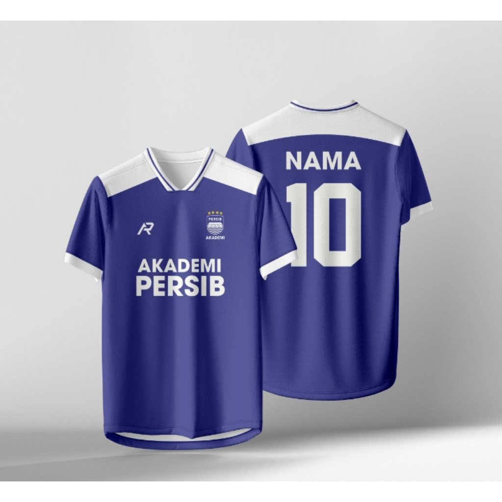 JERSEY AKADEMI PERSIB BANDUNG GRATIS NAMA DAN NOMOR PUNGGUNG