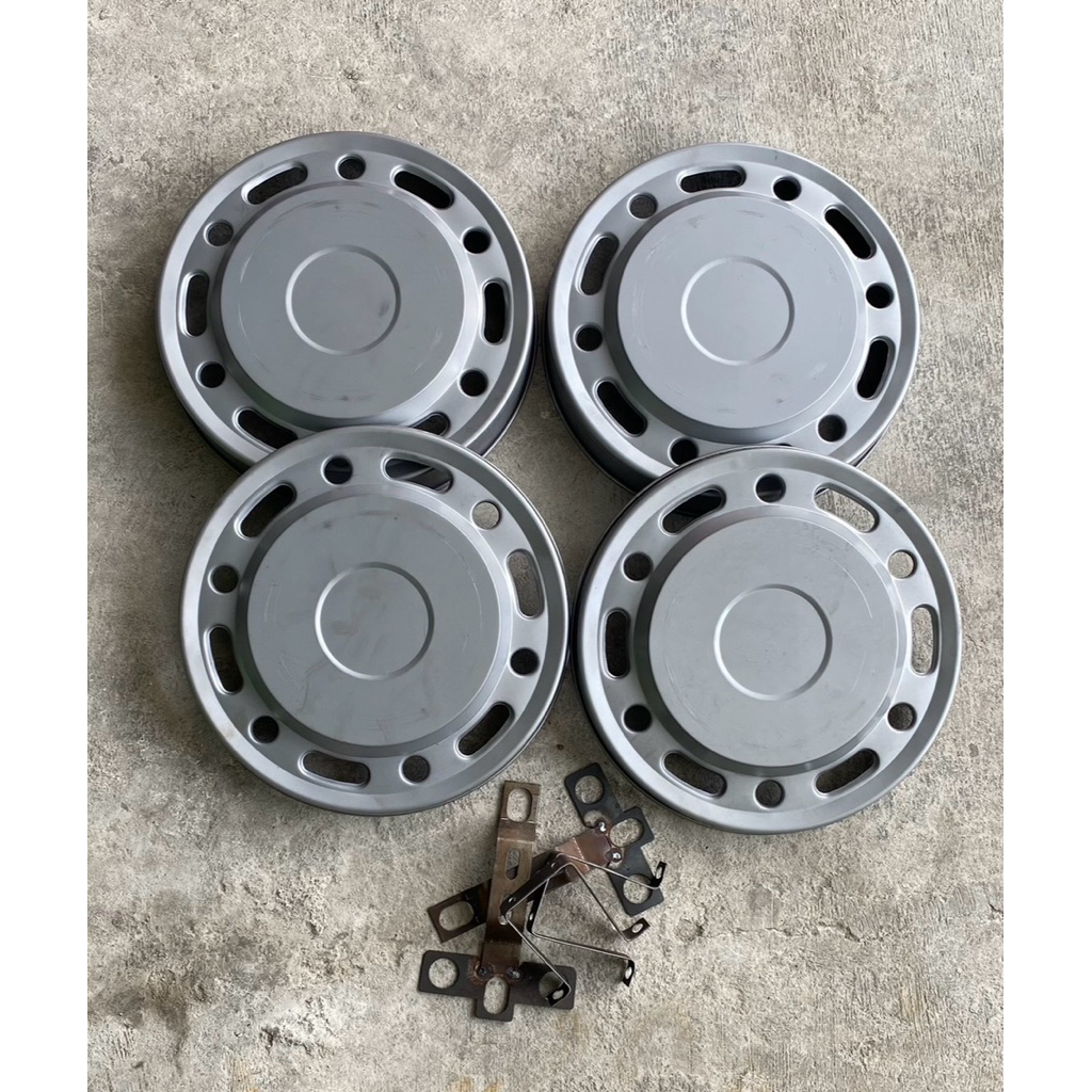 Wildop truk Ring 15 dan Ring 16 bahan plat besi Gratis dudukan