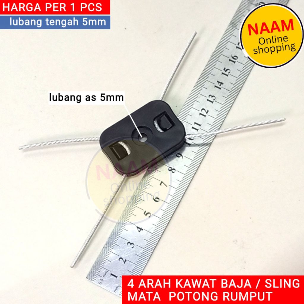 MATA KAWAT MESIN POTONG RUMPUT - MODEL PISAU TALI KAWAT BAJA PEMOTONG RUMPUT