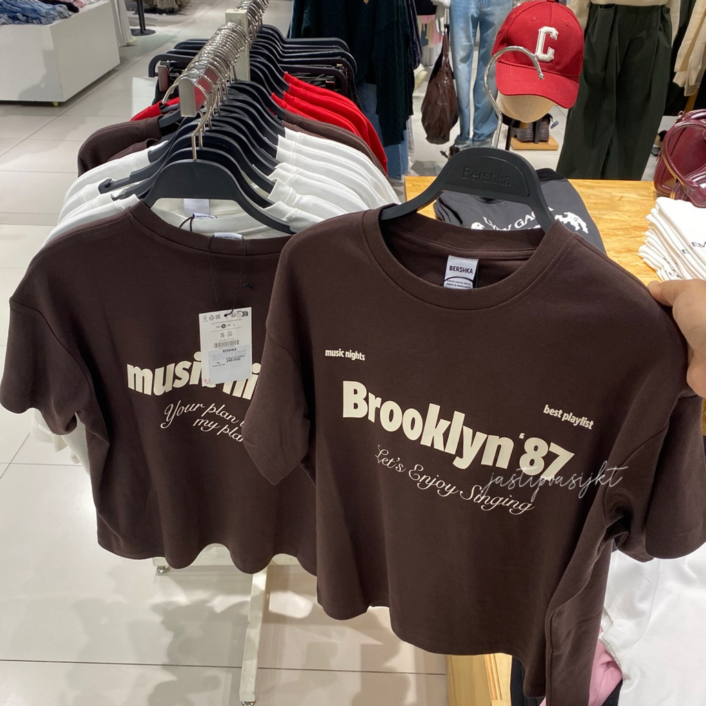 Tshirt Bershka Oversize