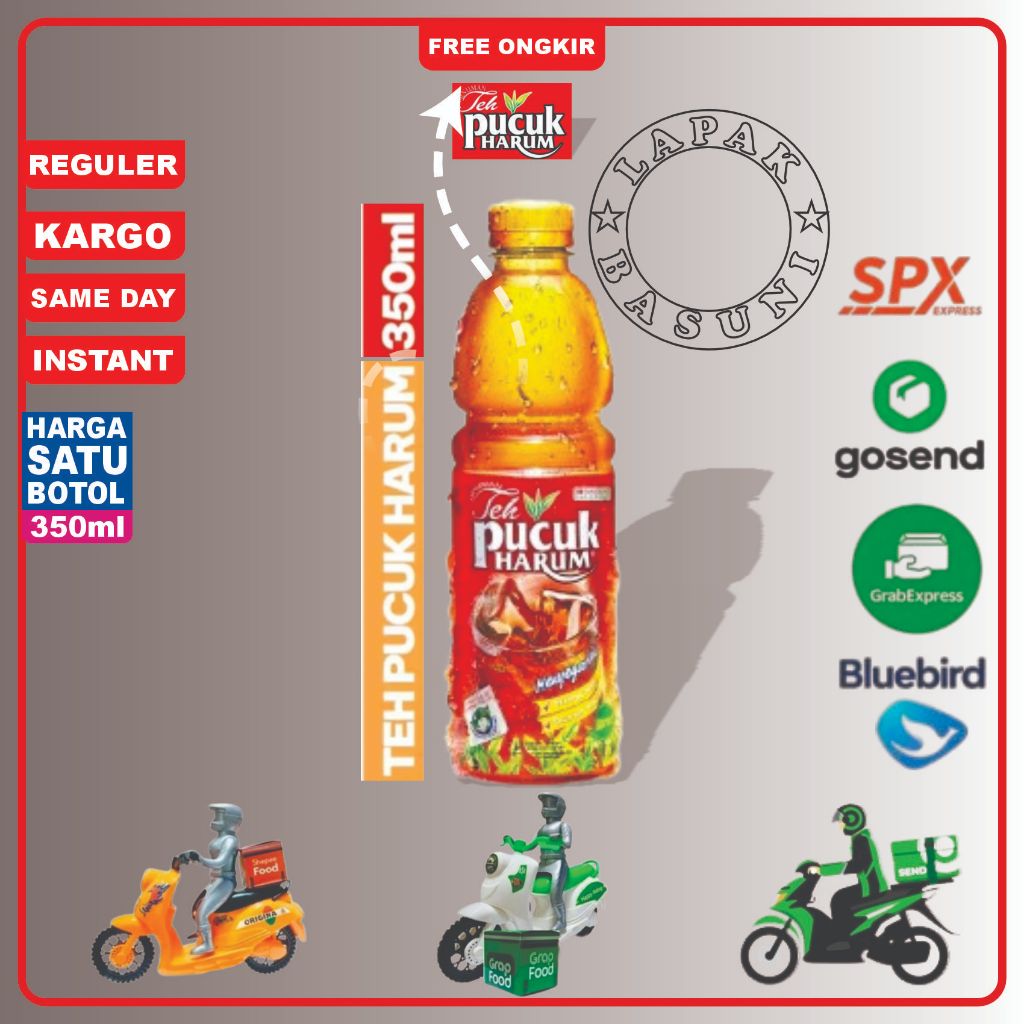 Teh Pucuk Harum 350 ML / Teh Pucuk