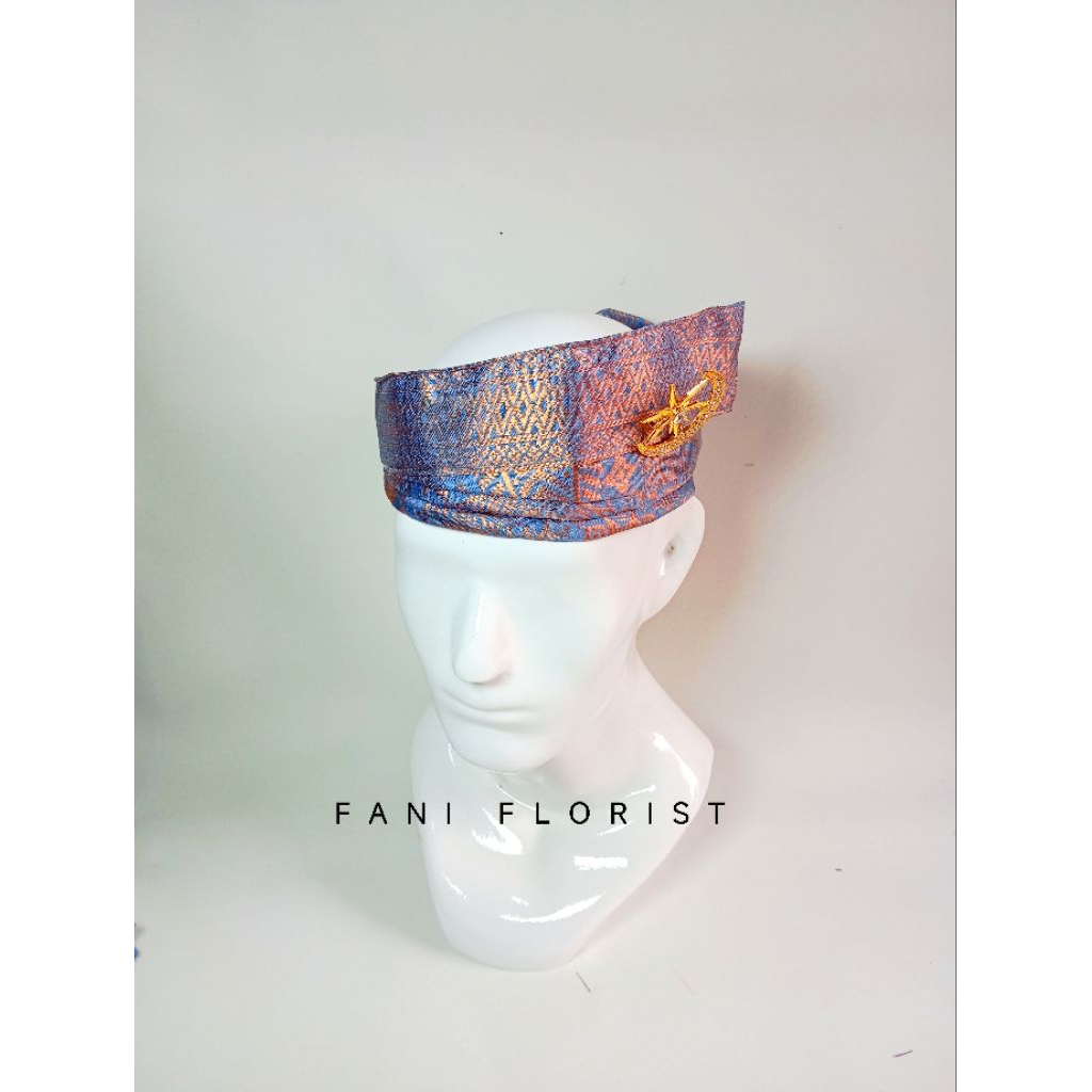 Tanjak Riau/Tanjak Melayu/Tanjakan Songket Riau Melayu Free Bross