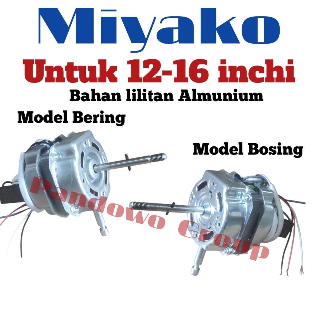 Dinamo kipas angin Miyako # dinamo kipas angin 16inch miyako almunium