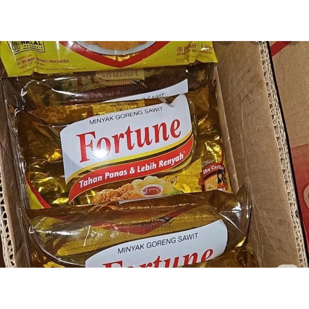 Minyak goreng Fortune bantal
