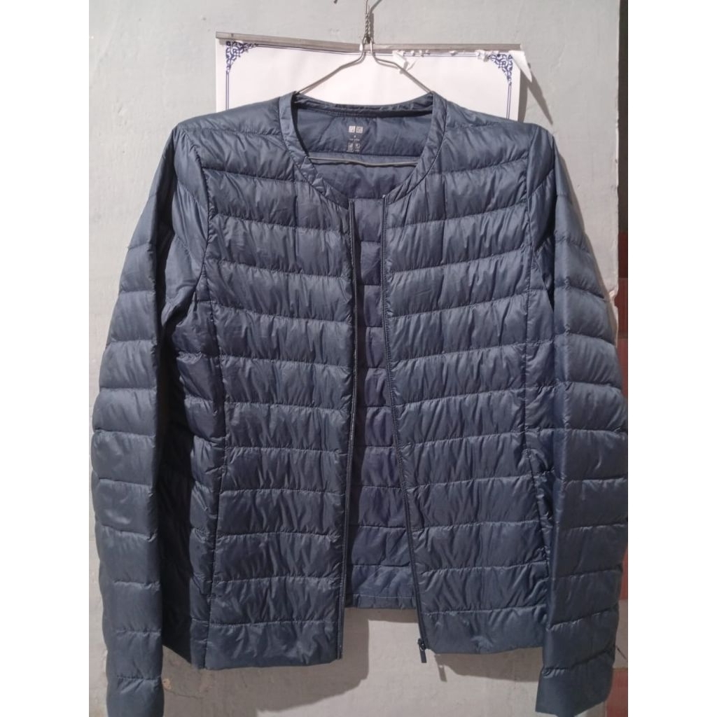 Jaket Uniqlo bulu angsa