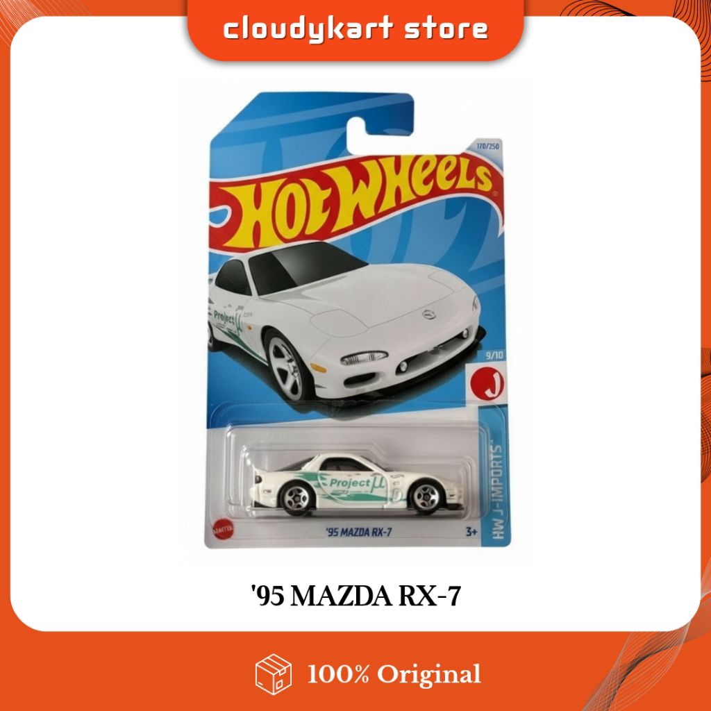 HOT WHEELS '95 MAZDA RX-7