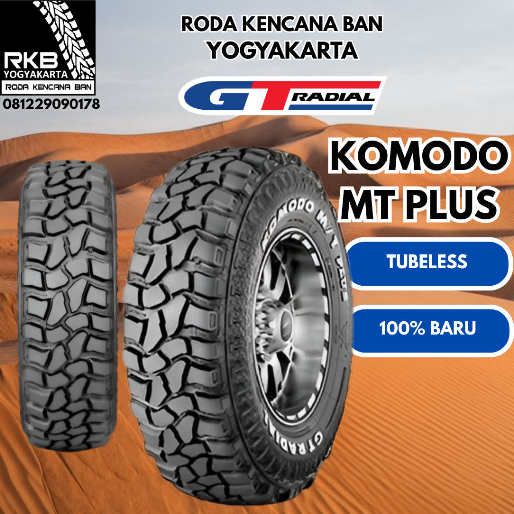 Ban Mobil Ring 15 - GT Radial Savero Komodo MT Plus 195/75 R15 Ban Mobil Offroad