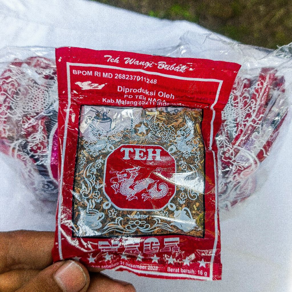 Teh Naga Wangi Vanili Asli Malang Teh Wangi Khas Jawa Timur Isi 10 Pcs / 1 Pack