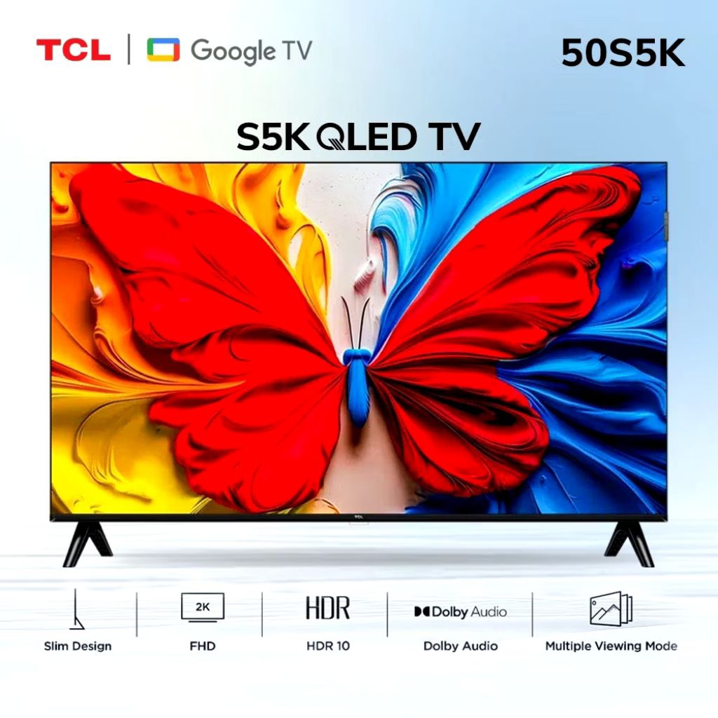 TCL Google TV 50 inch FHD QLED 50S5K