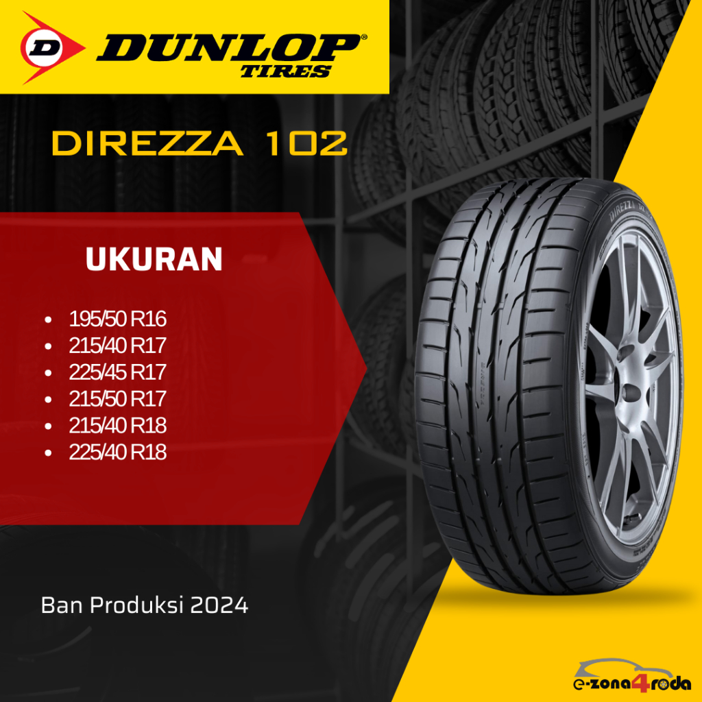 DUNLOP Direzza DZ102 215/50 VR 17 R17