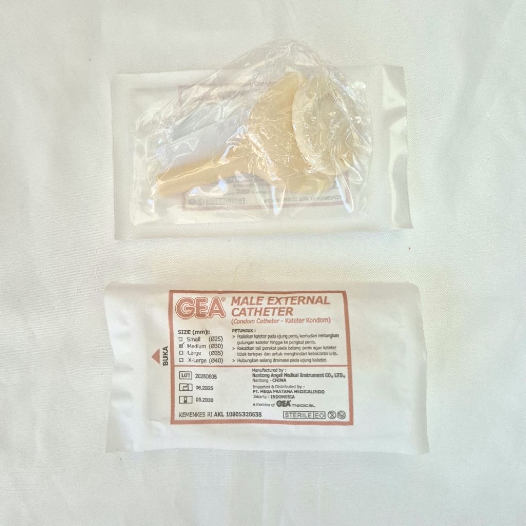 Gea Male External Catheter / Condom Catheter Pria Ecer Kondom Kateter Pria