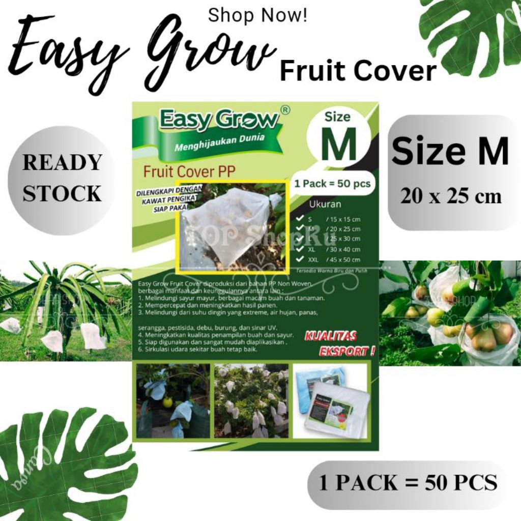 Easy Grow Fruit Cover Size M, L, XL