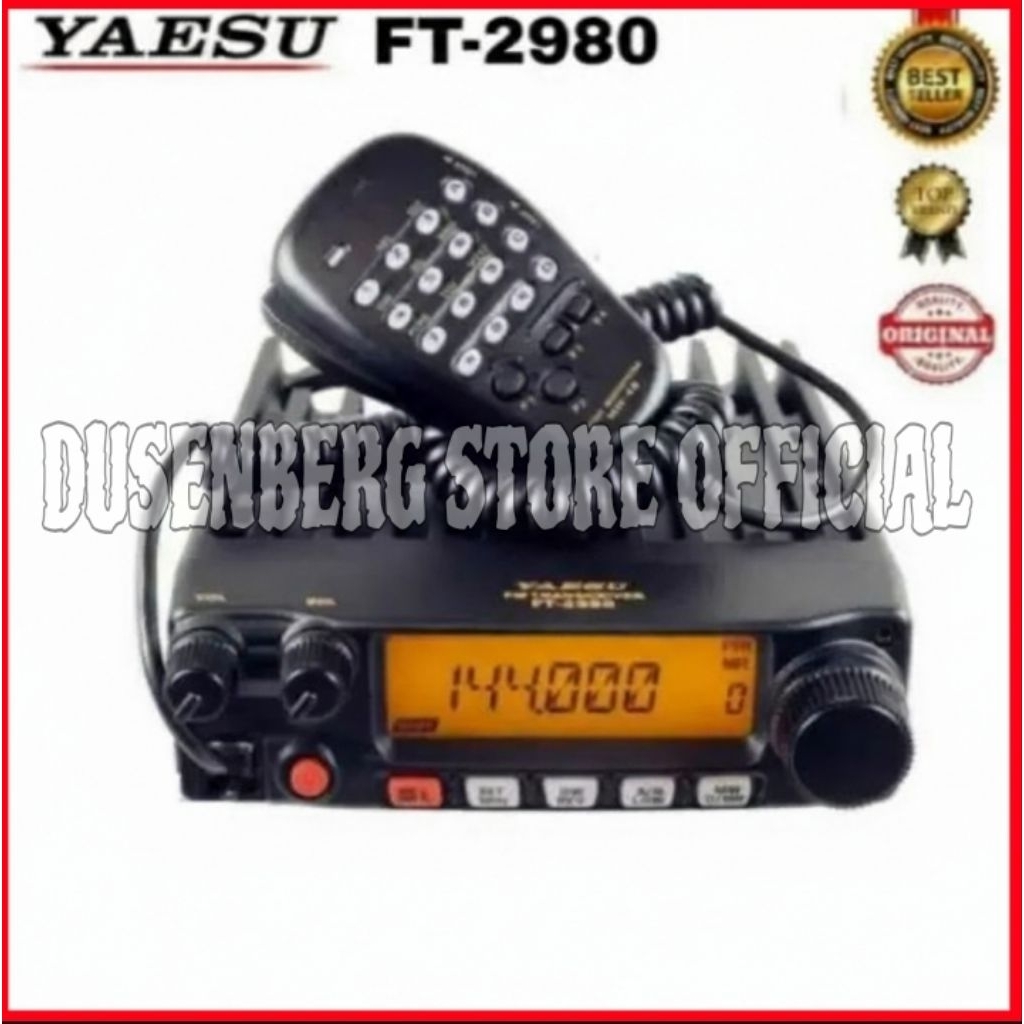 Radio Rig Yaesu FT 2980 Original Garansi Resmi Yaesu FT 2980