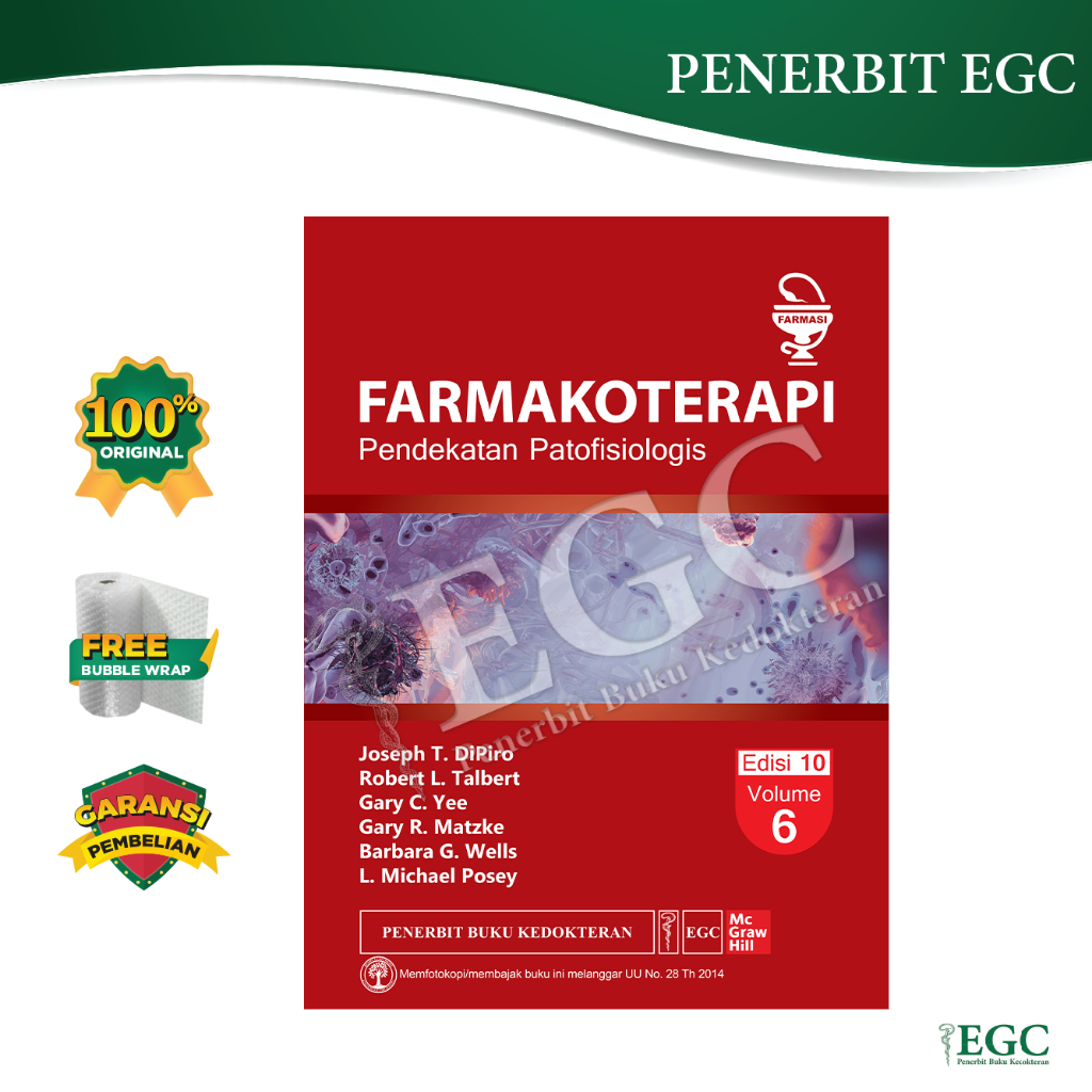 EGC FARMAKOTERAPI DiPiro Ed.10 Vol.6