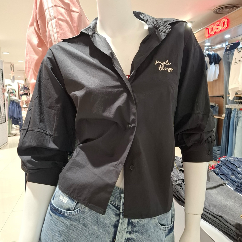 LOGO JEANS KEMEJA WANITA NEW ARRIVAL