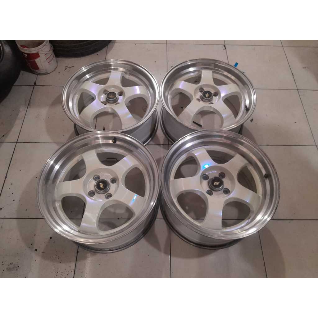 DIJUAL VELG SECOND RACING WORK RING 17 PCD 4X100