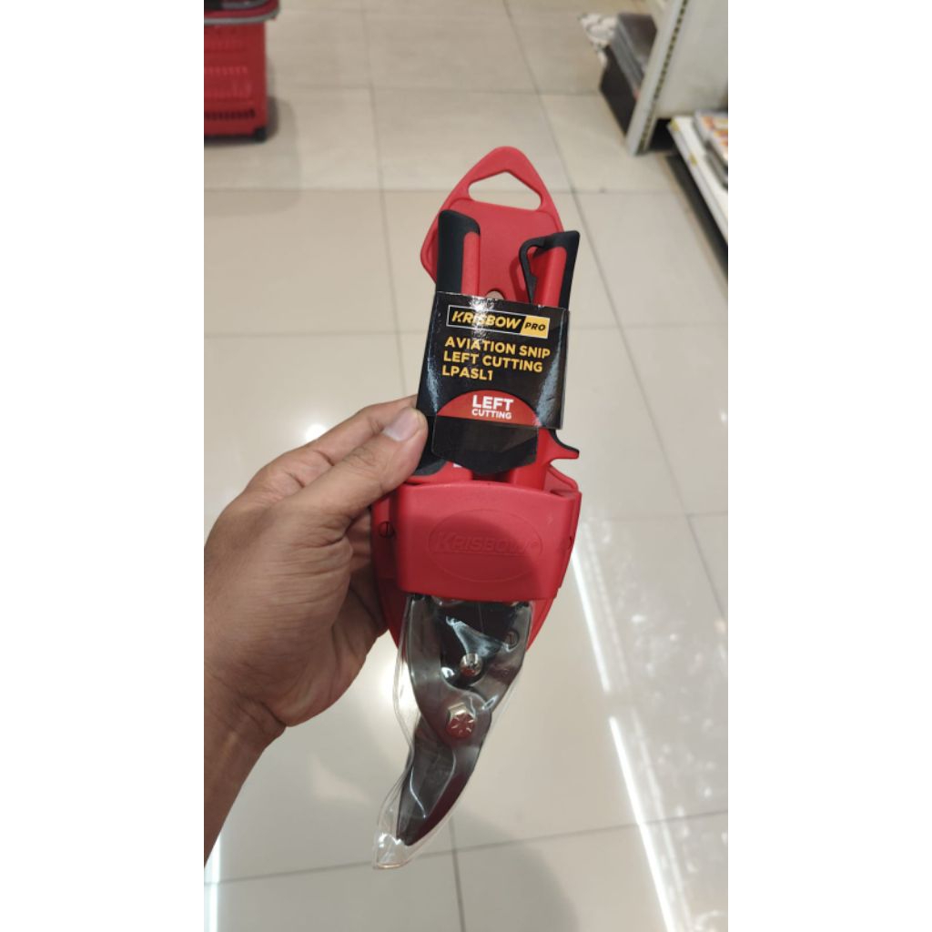 Krisbow Gunting Seng / Gunting Baja Ringan / Gunting Potong Seng