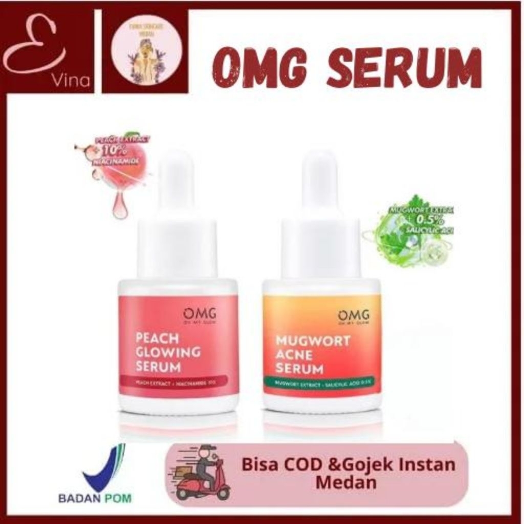 Evina Skincare Medan - OMG Serum |. Ready Gojek Instant Medan