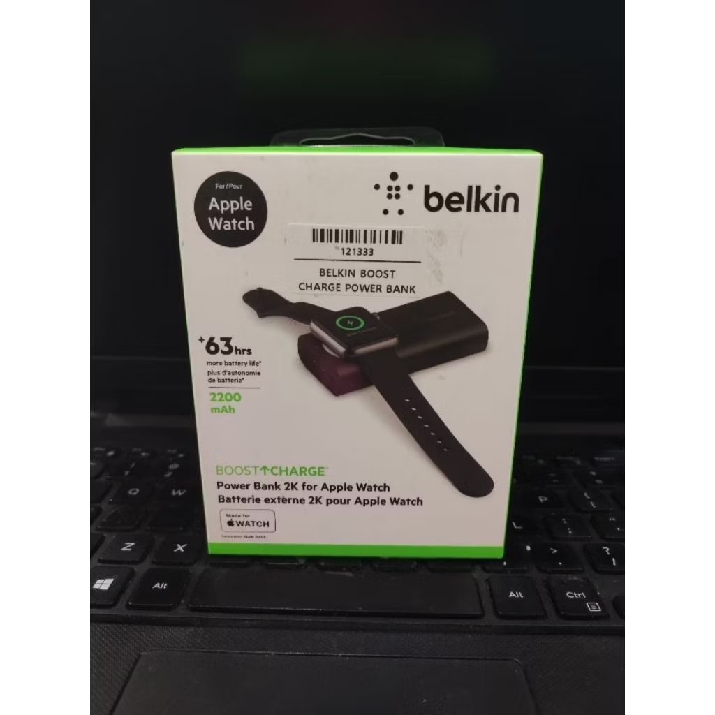 BELKIN BOOST CHARGER POWERBANK 2K fOR APPLE WATCH 2200 MAH