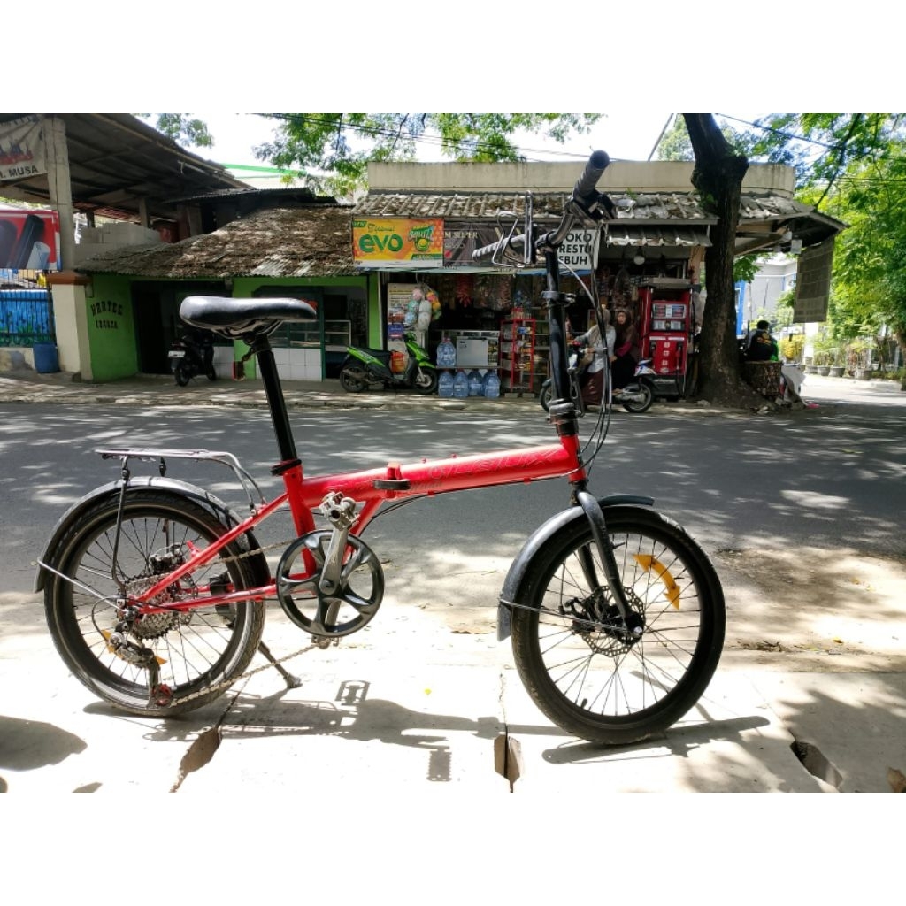 SEPEDA LIPAT LAUX 20" BEKAS BESI