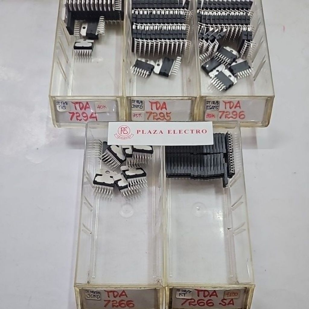 IC TRANSISTOR TDA 7266 / 7266SA / 7294 / 7295 / 7296 ASLI ORIGINAL ST TDA7266 TDA7294 TDA7295 TDA729