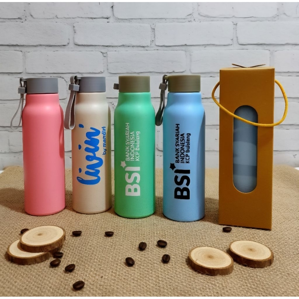 Souvenir tumbler warna custom sablon