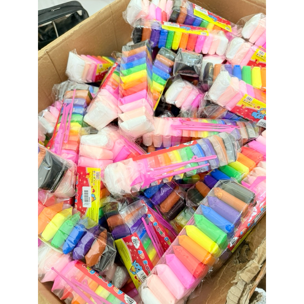 Clay warna warni clay mainan anak