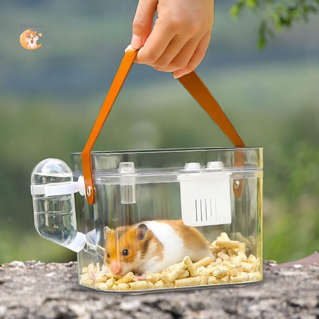 (The Ham's)  TH-KH08   1 Set Kandang Hamster Sugar Glider Akrilik Kandang Hamster Akrilik Hamster Ca