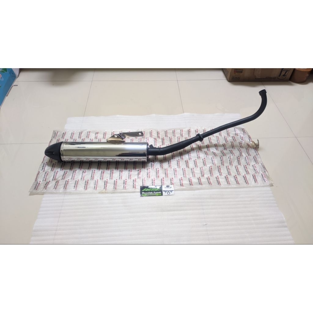 knalpot Suzuki satria Fu facelift pnp Kawasaki Kaze R original