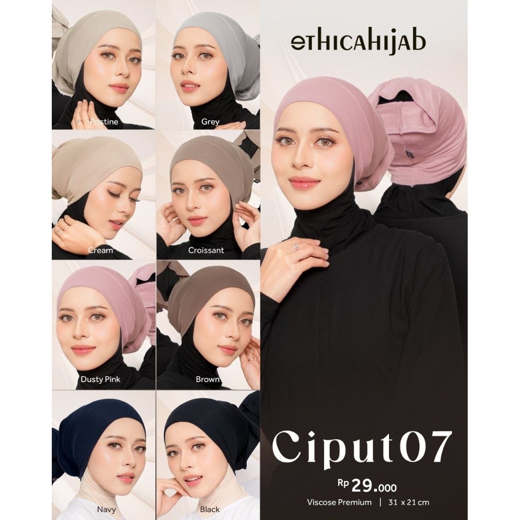 ETHICA HIJAB CIPUT 07 TERBARU CIPUT HIJAB KEKINIAN