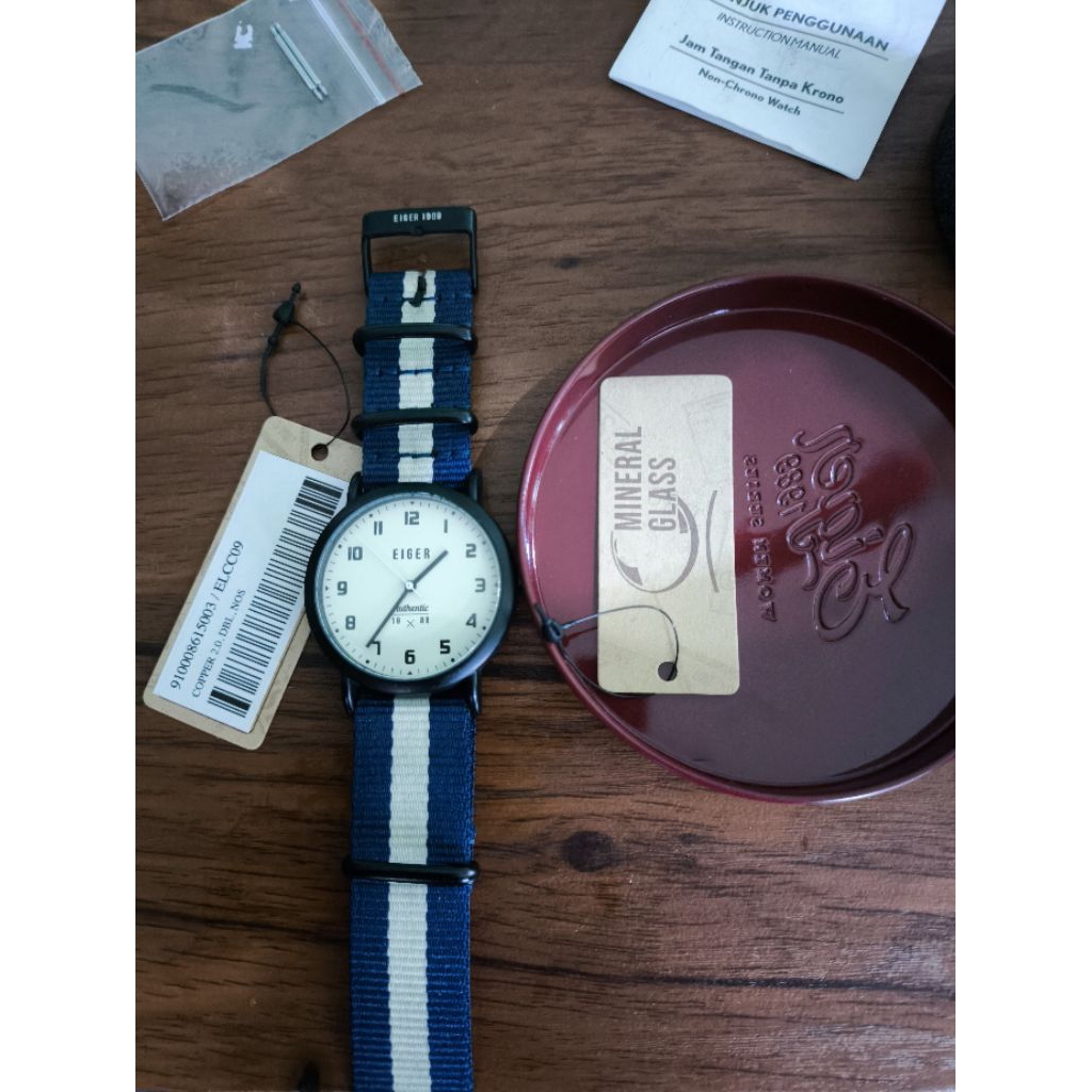 JAM TANGAN LANGKA,EIGER CHOPPER ORIGINAL 100% MULUSSS