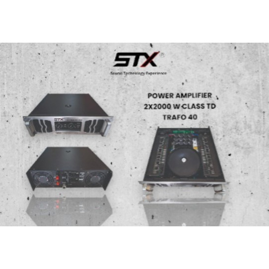 STX POWER AMPLIFIER Professional X40
