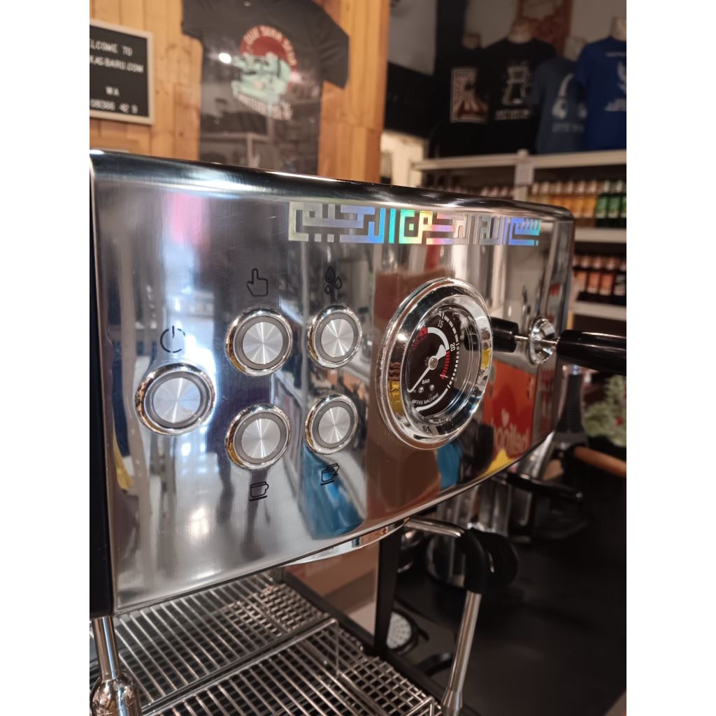 MESIN KOPI ESPRESSO - ESPRESSO MACHINE GUERRERO TBK02 SEMI COMMERCIAL DOUBLE THERMOBLOCK SECOND