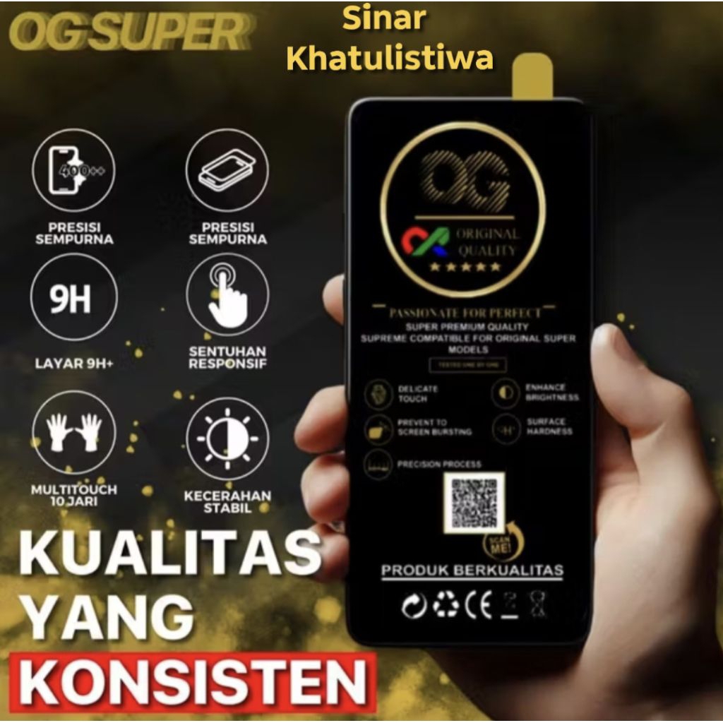 LCD OPPO RENO 4G / RENO 4F OG SUPER