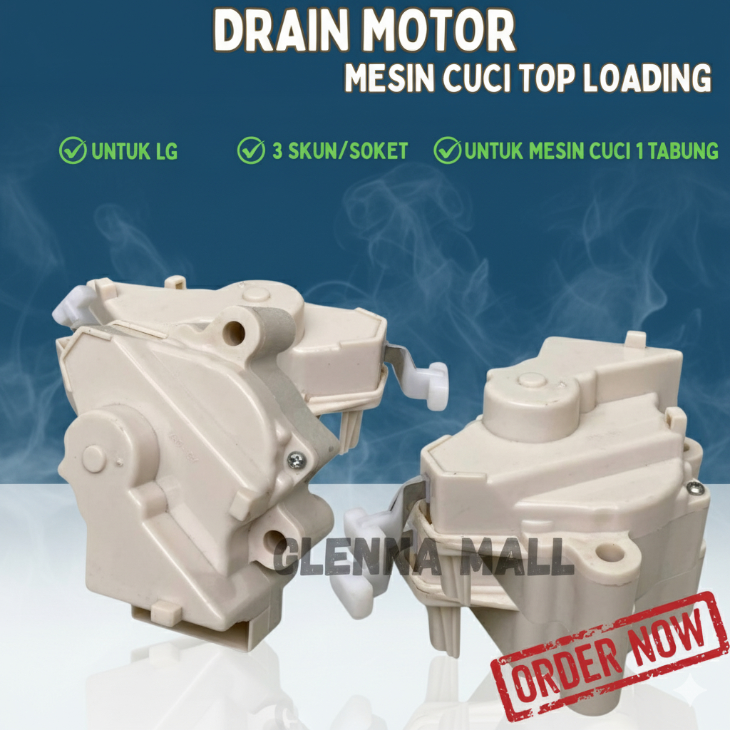 Drain Motor Mesin Cuci 1 Tabung LG / Motor Drain Respound Switch LG / Motor Drain Mesin Cuci LG 6A 1