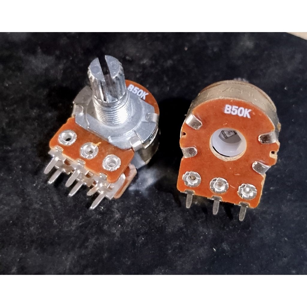 potensio stereo 50k as pendek