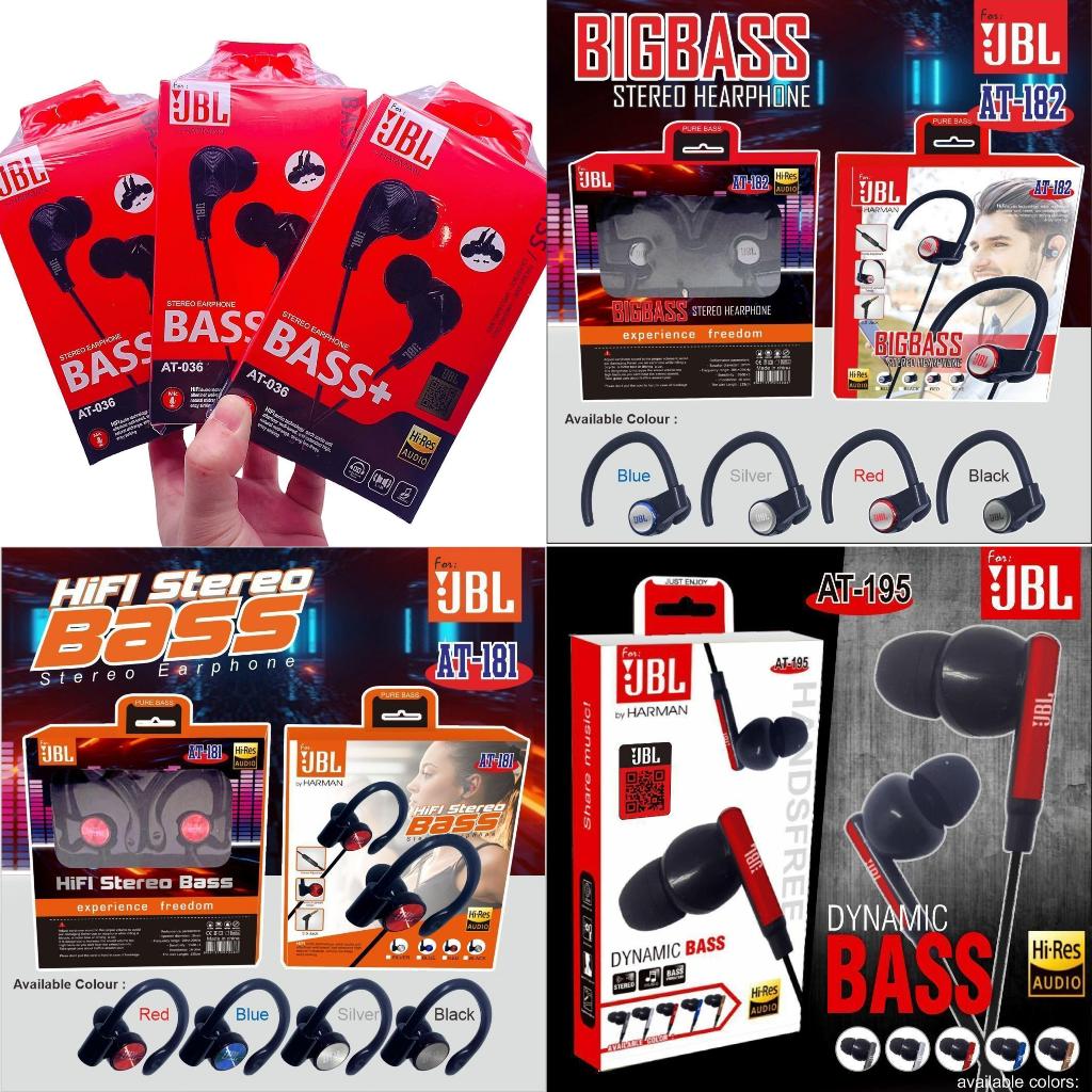 [ Harga Termurah ] Earphone Handsfree Headseat Super Bass Suara Mantap LENGKAP SEMUA VARIASI Jb L 30
