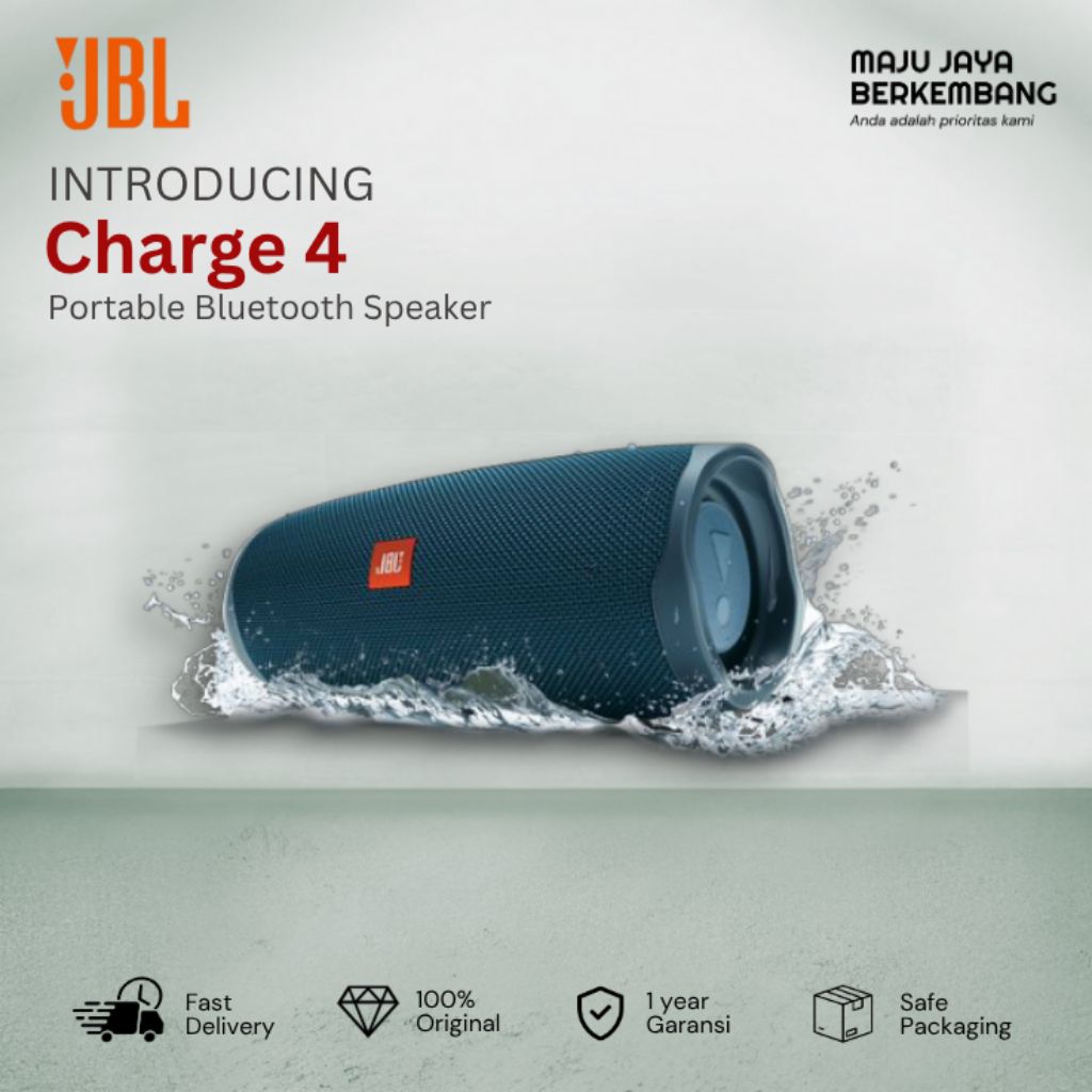 JBL CHARGE 4 portable bluetooth speaker + powerbank original IMS