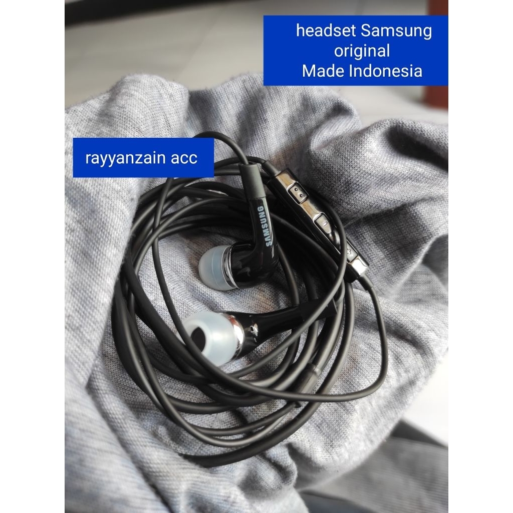 EARPHONE HEADSET SAMSUNG A71 made INDONESIA ORIGINAL 100%