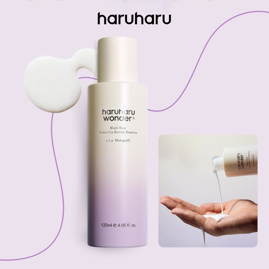 Haruharu Black Rice Probiotics Barrier Essence 120ml