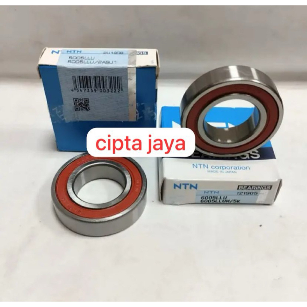 BEARING 6005LLU NTN BEARING 6005 LLU NTN TUTUP KARET